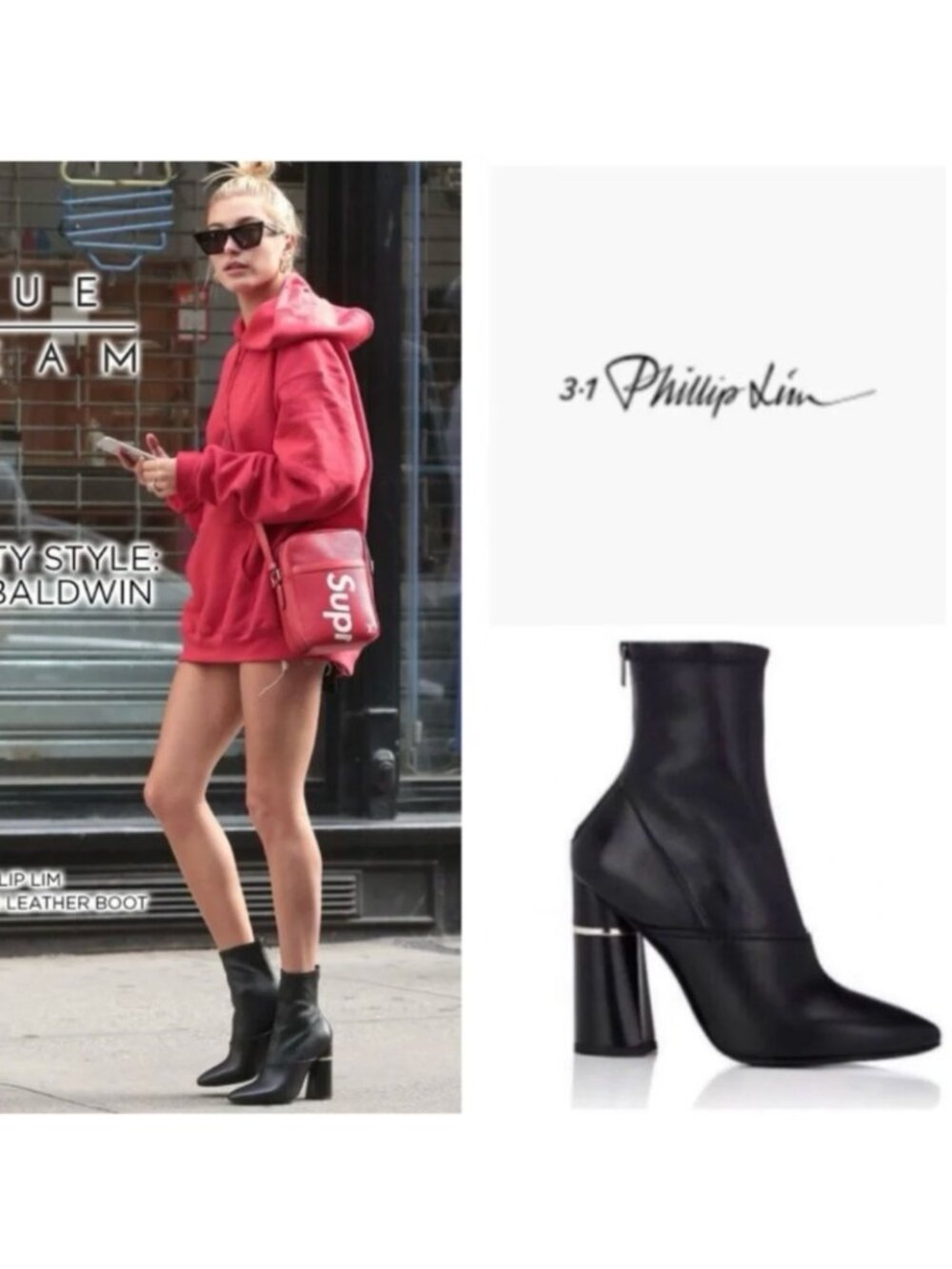 3.1 Philip Lim soft black leather boots